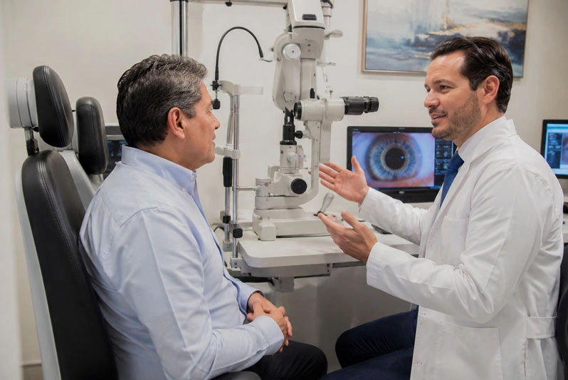 Consulta oftálmica especializada con el Dr. Noé Morales Ortiz en la Unidad Integral Oftalmológica UIO, Tula de Allende Hidalgo